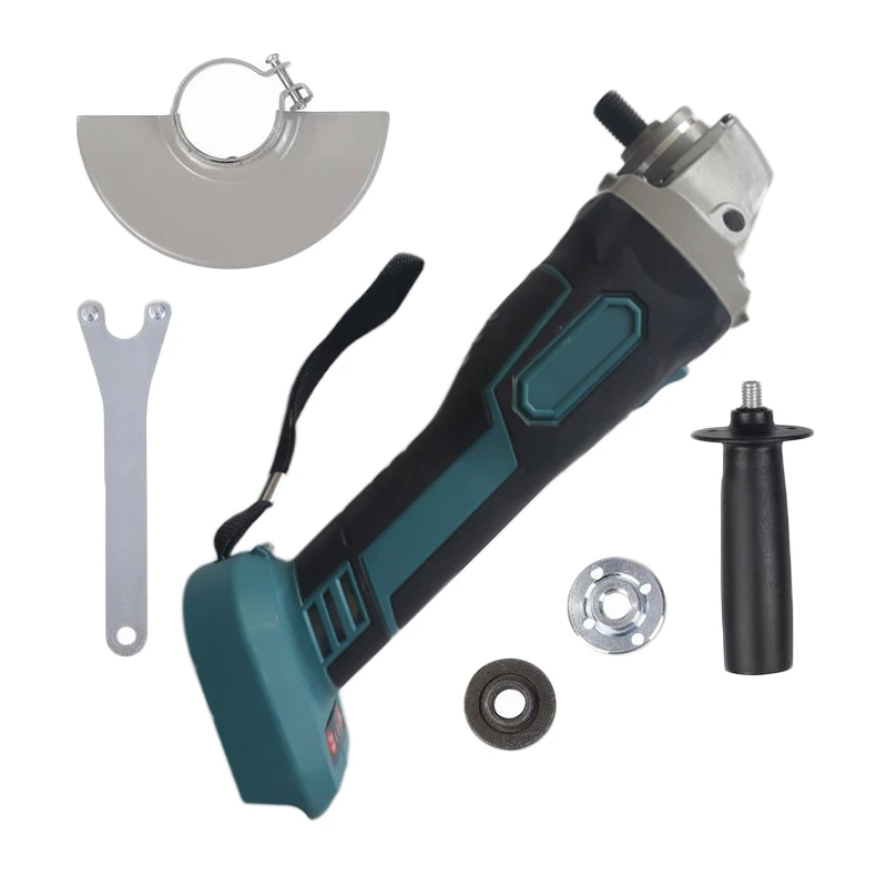 

125mm 18V Brushless Wireless Impact Angle Grinder Head Tools Kit Without Battery Angle Grinder Head Kit Brushless Wireless Tool