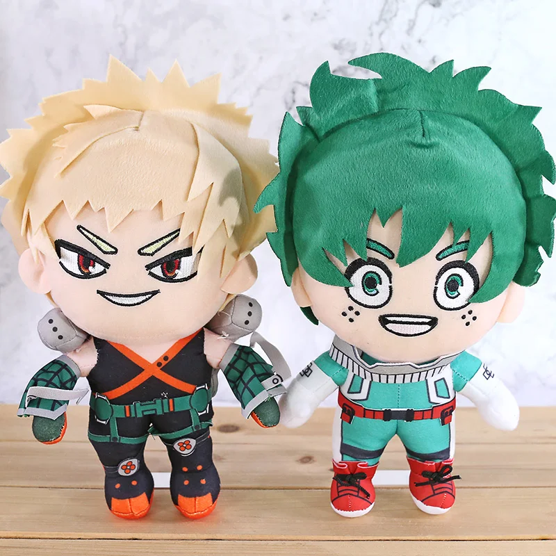 Мой герой Academy Bakugou катсуки изуку мидория аниме мягкая плюшевая кукла игрушка