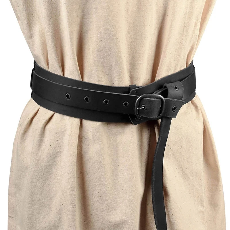 Cosplay&ware Medieval Adventurer Belt Harness Gothic Steampunk Leather Sash Waist Accessory Double Strap Waistband For Men Women -Zentai shop online Hdc1e4840369d4378a0af006933a4b0b5u.jpg