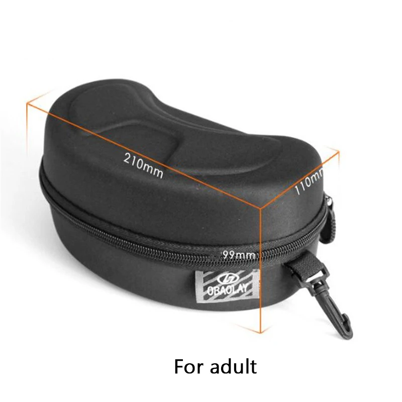For adult Чехол для лыжных очков для детей, для взрослых, подходит для всех видов очков, коробка для лыжных сноубордов, Чехол для очков, сумка для очков - Цвет: For adult