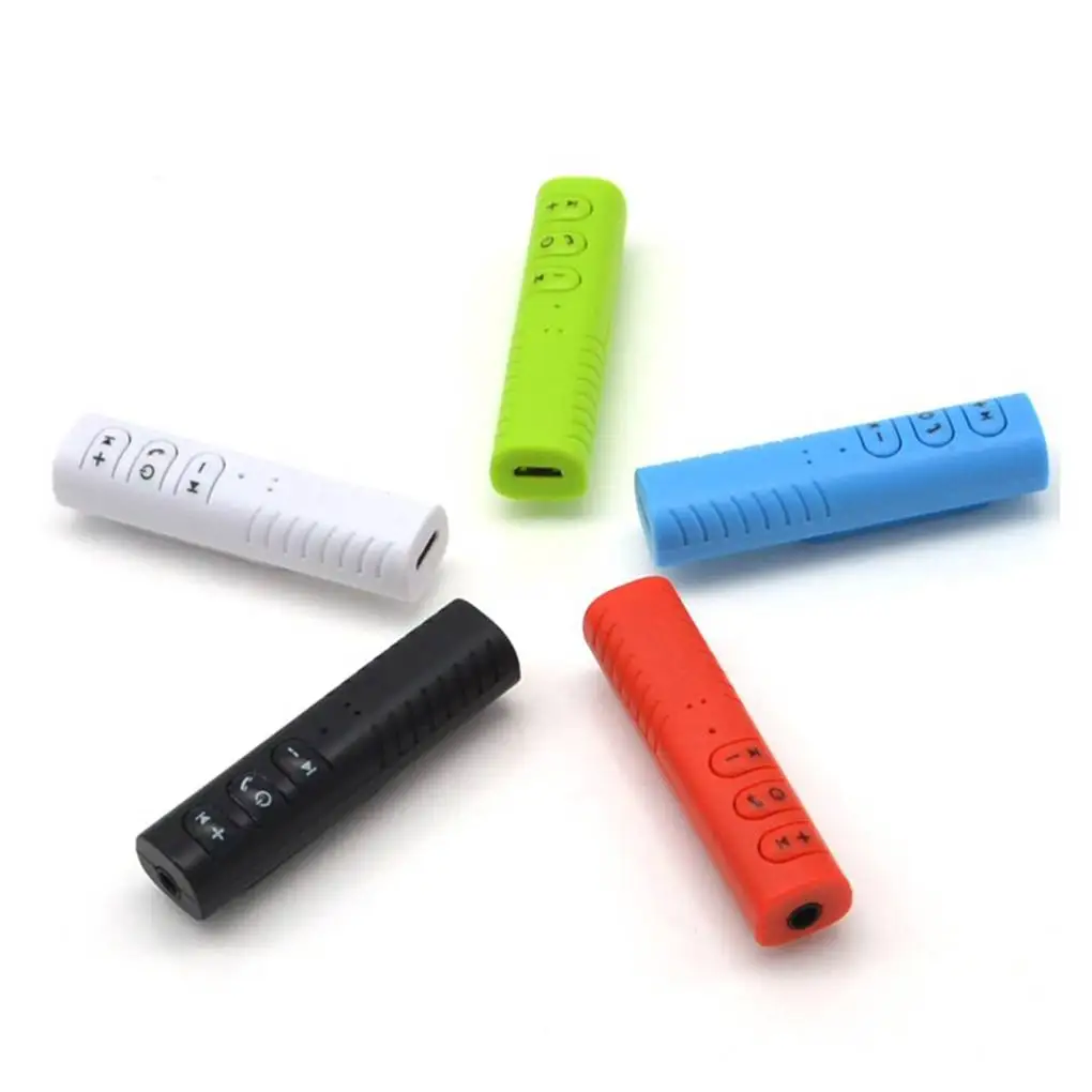 Lavalier автомобиль Hands-free Bluetooth Mini 3,5 мм вспомогательный аудиоресивер 4,1 HD заменитель адаптера вызова