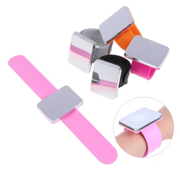 Billig Professionelle Salon Haar Zubehör Magnet Armband Handgelenk Band Strap Gürtel Haar Clip Halter Barber Friseur Styling Werkzeuge