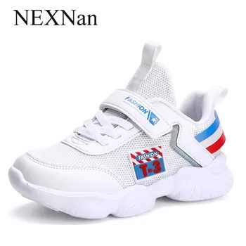 

NEXNan Mesh Children Shoes For Kids Sneakers Boys Casual Shoes Girls Sneakers Breathable School Footwear Running Trainers 2020