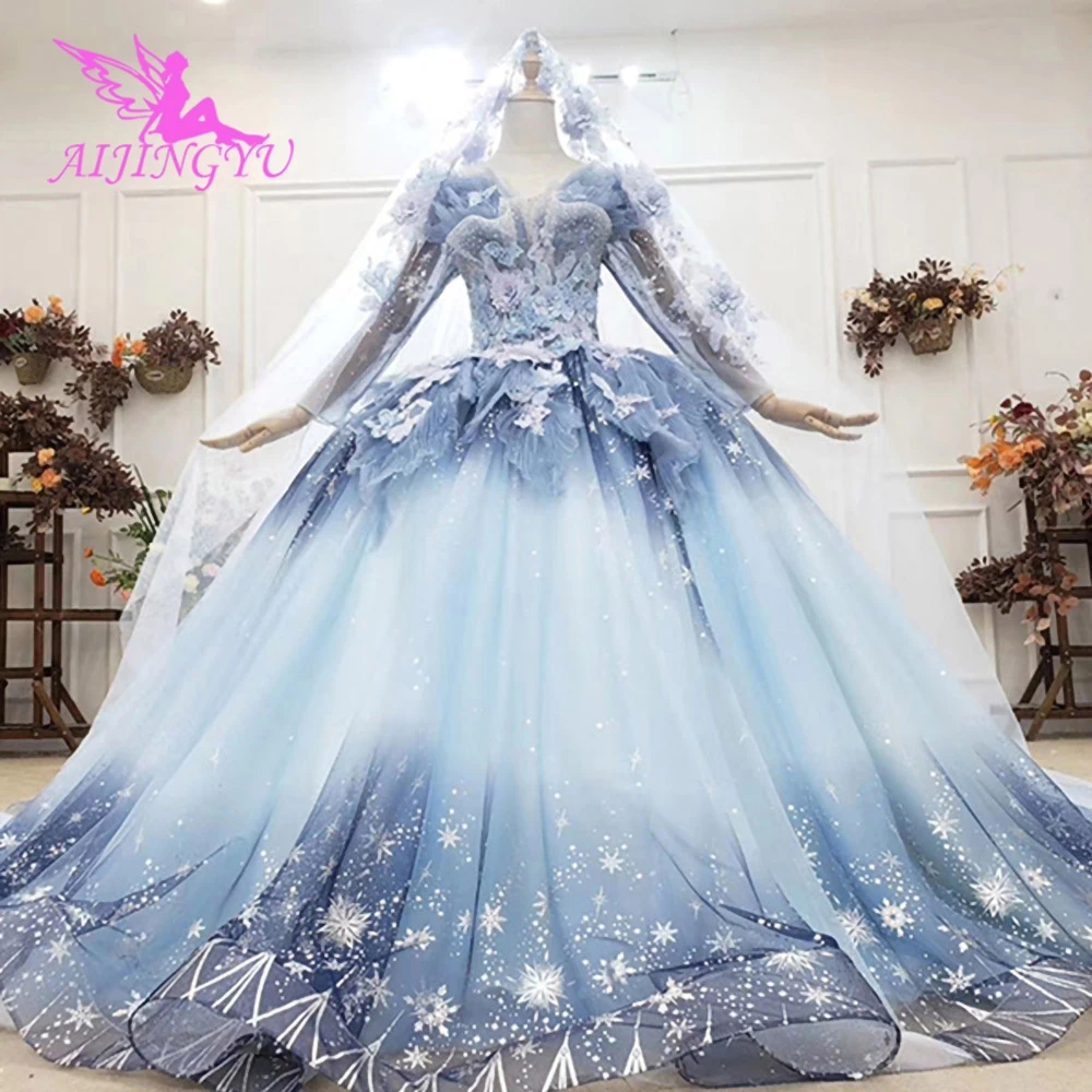 Aijingyuドレスガウン民俗トルコ花嫁店乗り越えるインド事前ガウンを購入する場所のウェディングドレス Wedding Dresses Aliexpress