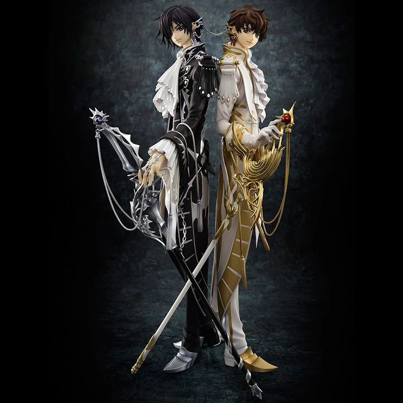 

CODE GEASS Lelouch of The Rebellion Lelouch Lamperouge Knight of Seven Anime Action Figure PVC Collection Model Dolls Toys Gifts