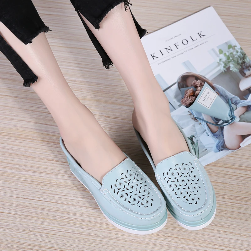Slippers Sandals Shoes Slippers Sandals Female Slippers Summer Women Platform Slipper Floral Flats Casual Shoes Slip-on Nurses Shoes Wedges Sandals