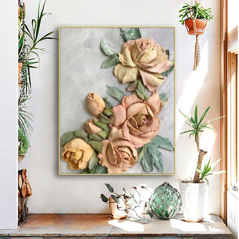 Scandinavian-Flowers-Canvas-Painting-Wall-Art-Picture-Posters-and-Prints-Home-Decor-For-Bedroom-Living-Room (3)