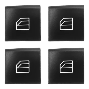 

4Pcs Master Window Switch Repair Button Caps 2518300290 2518300390 for Mercedes ML GL R Class W164 X164