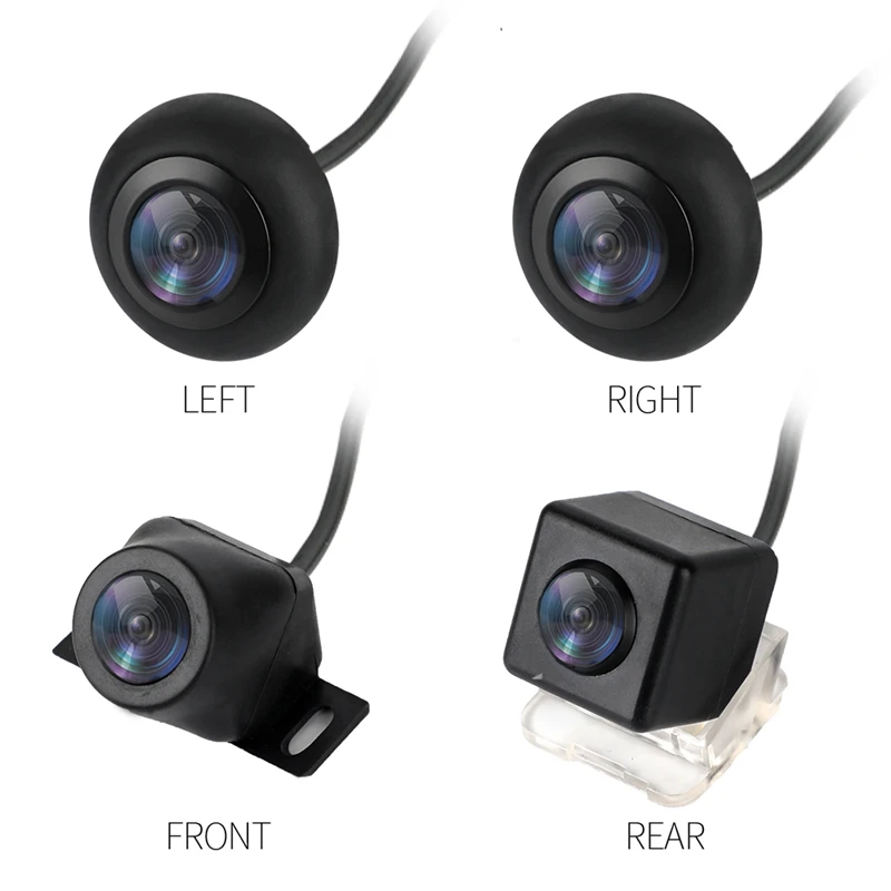  360 Degree HD Parking Assist System Panoramic Rear View Camera Car Camera All-Round Waterproof Reve