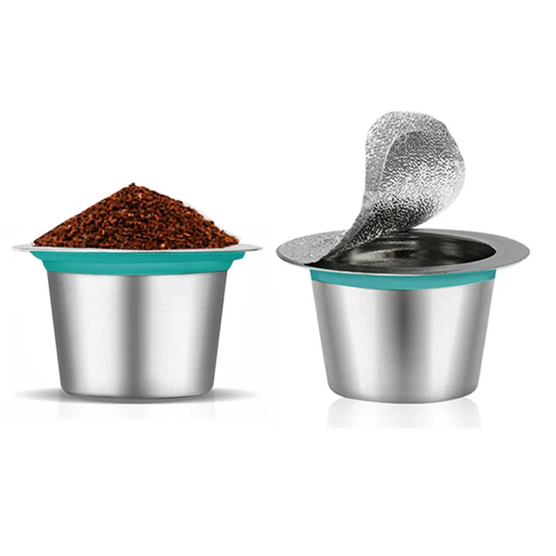 Многоразовые капсулы для кофемашин Nespresso из нержавеющей стали