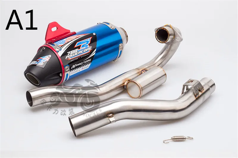 51 мм Akrapovic мотоцикл модифицированный глушитель выхлопной трубы внедорожный модифицированный Yoshinura выхлопной CRF150 CRF230 CRF250