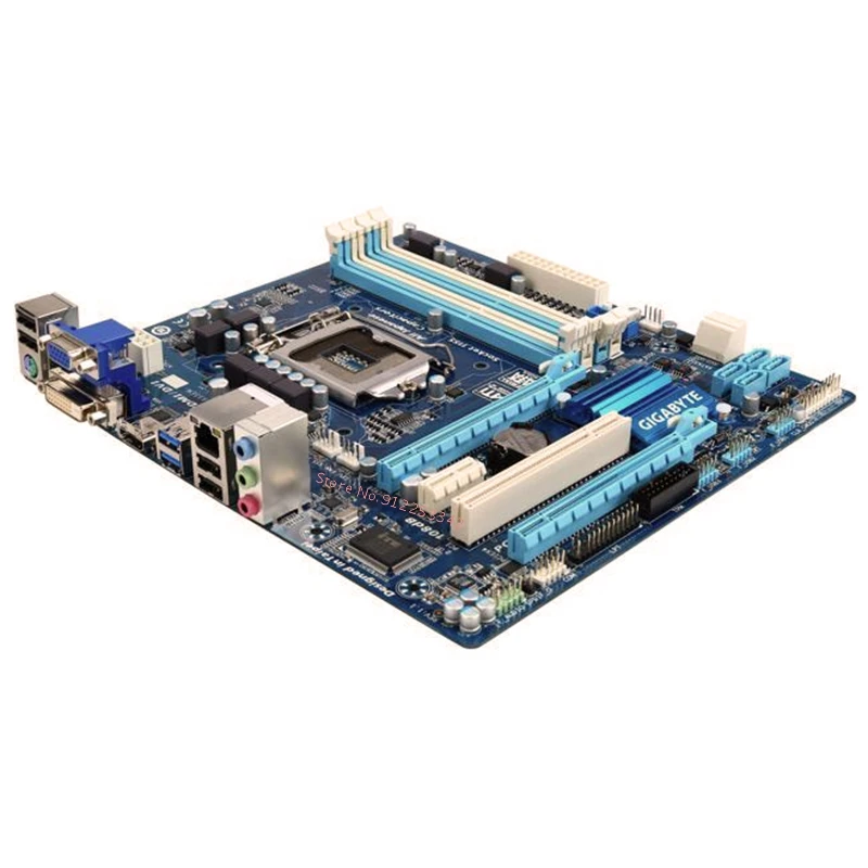 For GIGABYTE GA-Z77M-D3H Computer USB3.0 SATA III Z77M-D3H Motherboard LGA 1155 DDR3 For Intel Z77 Z77M Desktop Mainboard Used best motherboard for office pc