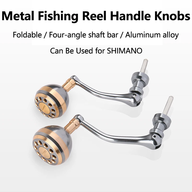 DEUKIO Fishing Reel Rocker Arm Grip Pill All Metal Aluminum Alloy Fishing  Reel Handle Knob for Shimano Spinning Reel 1000-6000 - AliExpress
