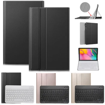 

Ultra Slim PU Leather Flip Stand Cover For Samsung Galaxy Tab S5e 10.5 SM-T720 SM-T725 Case Wireless Bluetooth Keyboard Cover