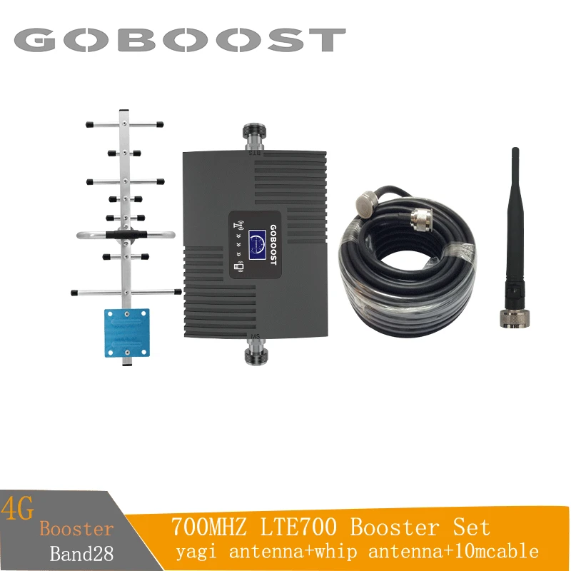 GOBOOST LTE 700 Signal Booster 4G  Display Celluar