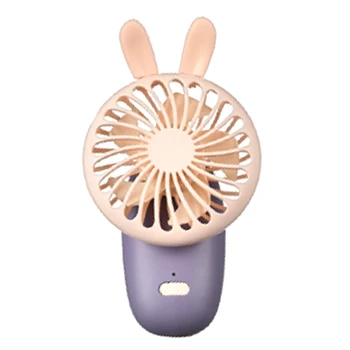 

Cute Pet Clip Handheld Dual-Use USB Charging Desk Fan Mini Portable