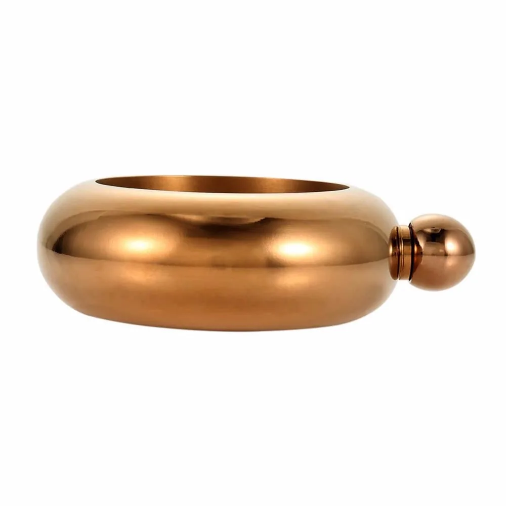 2017 3 5oz 100ML Stainless Steel Jug Bracelet Unique Alcohol Hip Flask Funnel Bangle Delicate Whisky 1 2017 3 5oz 100ML Stainless Steel Jug Bracelet Unique Alcohol Hip Flask Funnel Bangle Delicate Whisky 5
