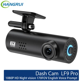

LF9 Car Dash Cam 170 Degree Wide Angle Full HD1080P Wifi Smart Mini Camcorder Night Vision Driving Recorder Support TF card