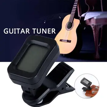 

Capo Tuner Metronome Automatic Sound Correction Guitar Bass AG13 Black Violin Backlight Durable Tool Tuner