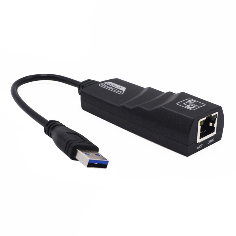 Сетевой адаптер Usb 3 0 на 10/100/1000 Мбит/с Gigabit Rj45 Ethernet Lan для ПК Mac ..|Адаптеры AC/DC| |