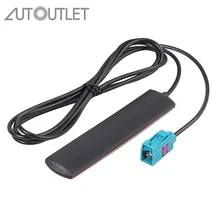 AUTOUTLET для Bluetooth WiFi антенна FAKRA Автомобильные Антенны стекло клейкая антенна диск штекер FAKRA TYP Z для V W BMW