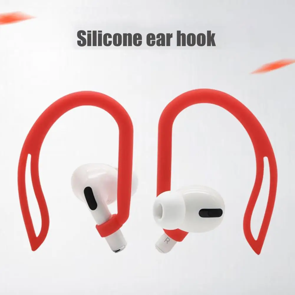 Silicone Ear Hooks Airpods Silicone Earphone Accessories Silicon