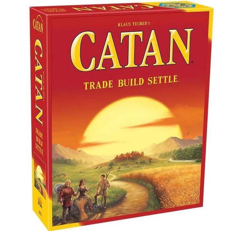"Колонизаторы" стратегии Настольная игра 5th Edition и 5-6 плеер Настольная игра вечерние торговли сборка урегулировать и моряков - Цвет: TRADE BUILD SETTLE