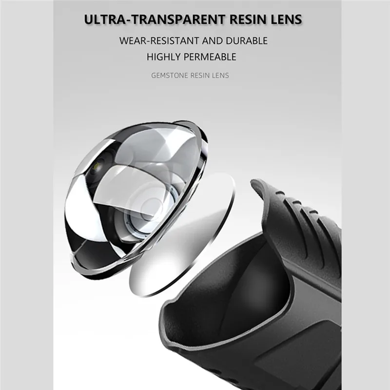 XHP90 LED Torch Flashlight Light Rechargeable 18650 Lamp Ultra Bright LCD Design 22x6x3.5CM Lanterna 40NOV2502