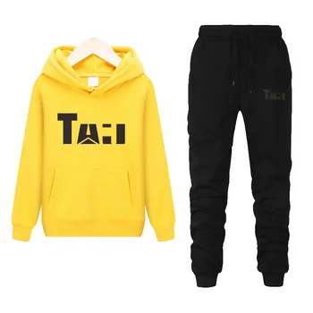 

Men's casual sports suit spring and autumn thickened corset foot Hooded Sweater running sportswear two sets of autumn clothes