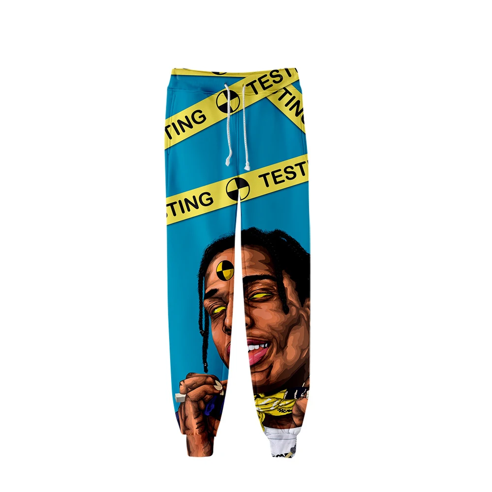 ASAP ROCKY 3D напечатаны Jogger Брюки женские/Мужская модная уличная одежда спортивные брюки harajuku уличная длинные штаны