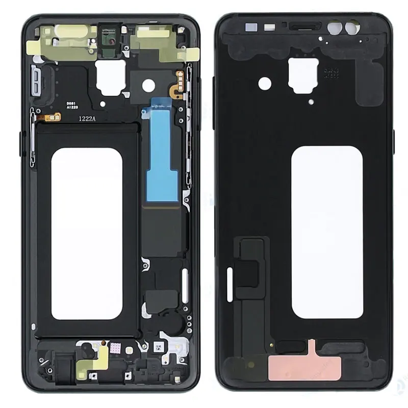 Лицевая панель для Samsung Galaxy A8 2018 A530 A530F передняя с ЖК дисплеем и боковыми