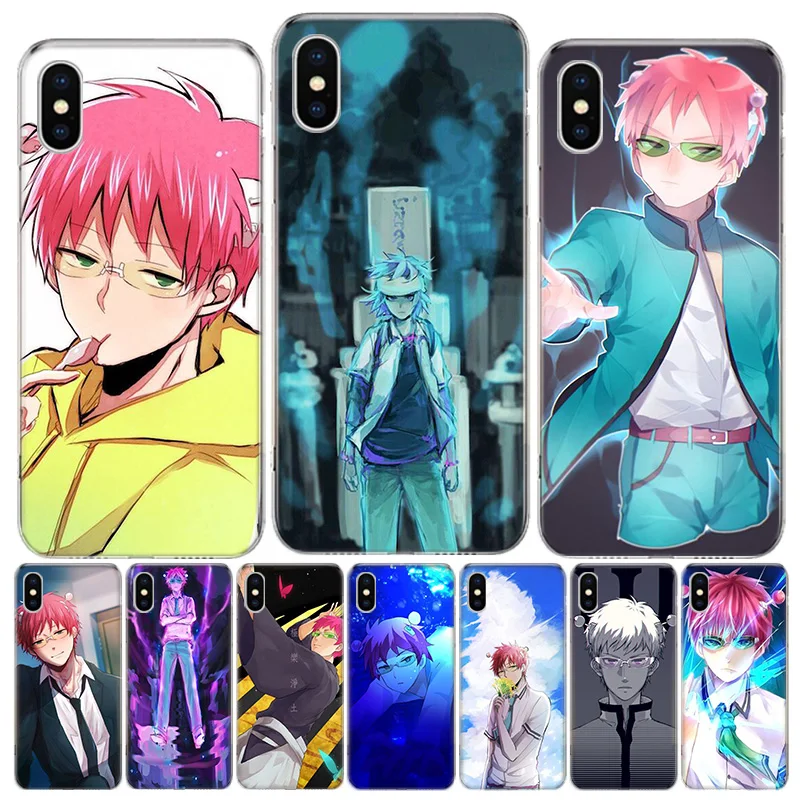 Чехол для телефона Saiki Kusuo no Psi Nan iphone SE 2020 11Pro XS MAX 8 7 6 6S Plus X 5 5S XR | Мобильные телефоны