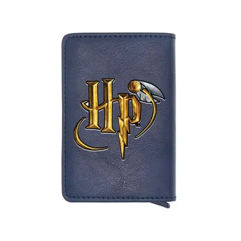 

New Arrival HP Symbol Pattern Digital Printing Casual Leather Card Holder Wallet Men Women Multifunction Mini Short Purse Gift