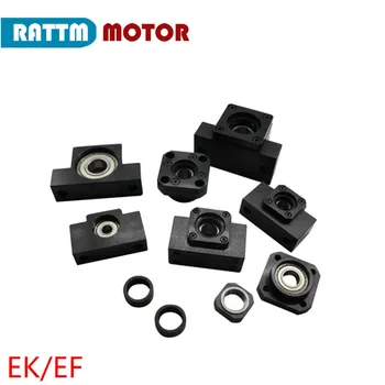 

1set Ball screw end supports EK/EF8 EK 10 EF10 EK12 EF12 EK15 EF15 EK20 EF20 EK25 EF25 EK30 EF30 Support