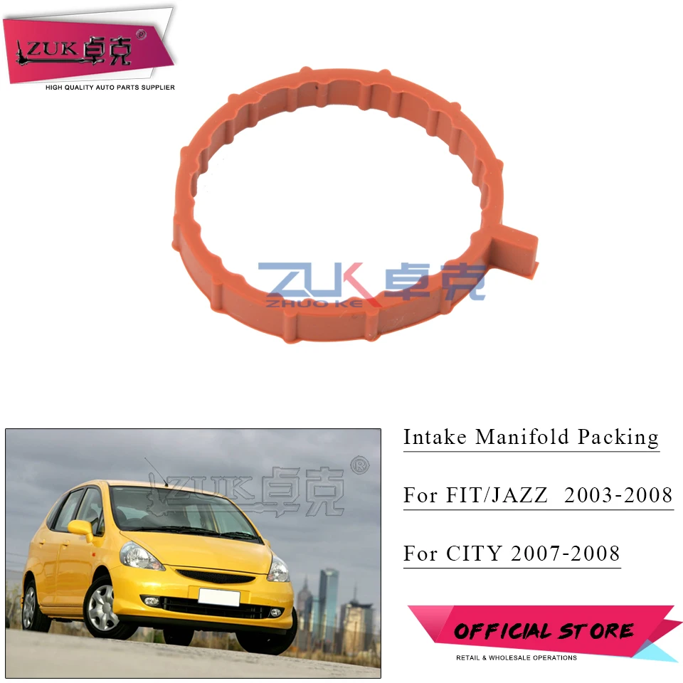 

ZUK Air Intake Manifold Gasket Packing OE#17105-PWA-007 For HONDA For CITY FIT Saloon GD6/8 Fit JAZZ GD 2005 2006 2007 2008