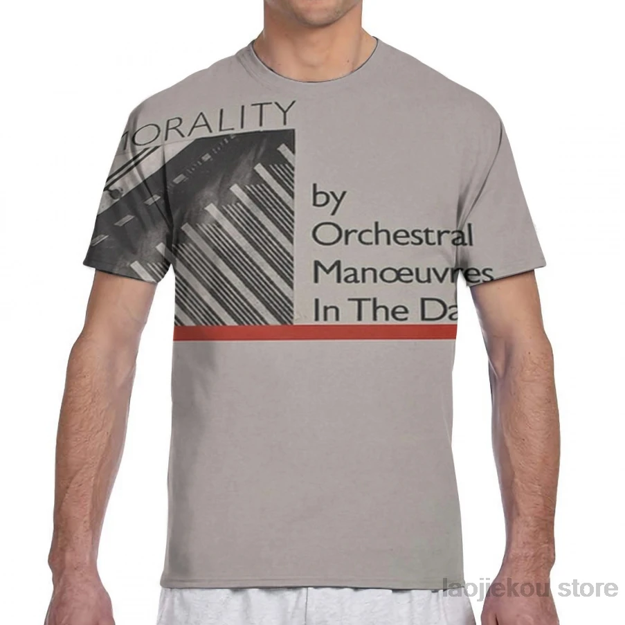 Мужская и женская футболка OMD с принтом морали модная для девочек топы мальчиков