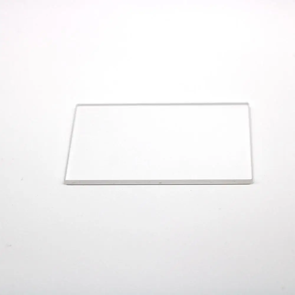 

15pcs total size 55.7x16x1mm clear uv and ir pass fused silica quartz window glass plate JGS2