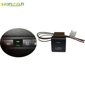 

Car LED Switch Button For Toyota Camry Corolla RAV4 2018 2019 2020 For Land Cruiser Prado 150 Series Altis 2020