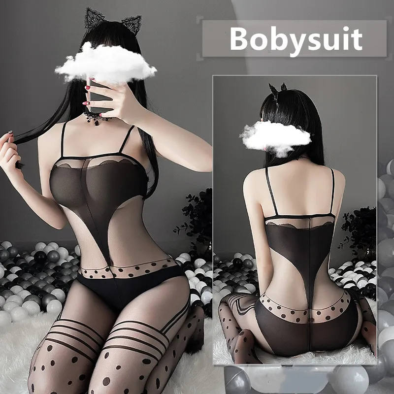 800px x 800px - Sexy lingere Women's Underwear set Lenceria Mujer Black lingere porno  Fishnet Porno Babydolls Adult Costumes sex toy for women