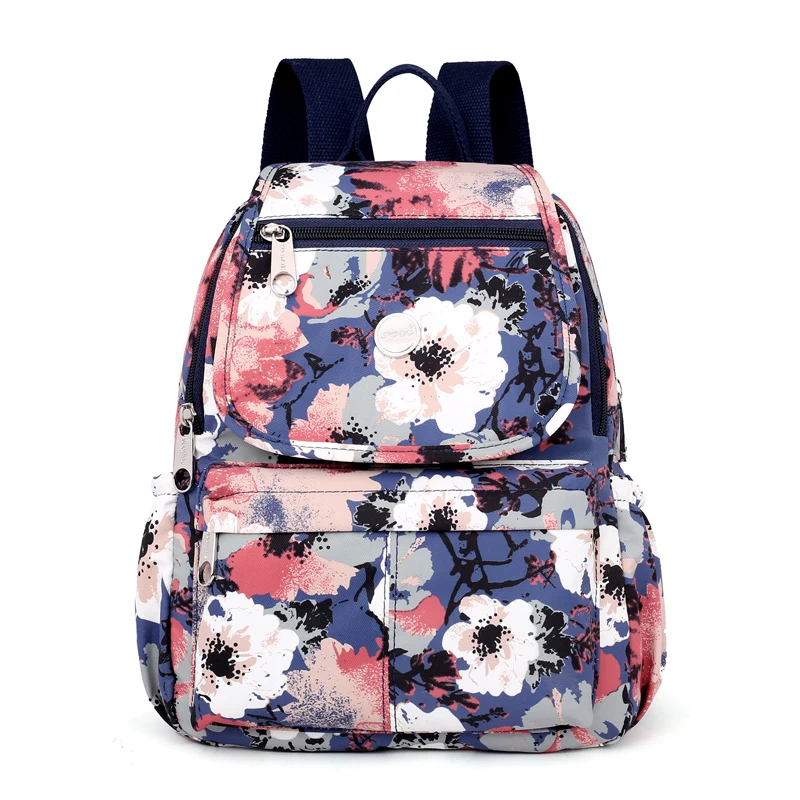 Коричневый Школьный рюкзак для девочек-подростков Mochila Feminina, женские рюкзаки, нейлоновый водонепроницаемый повседневный рюкзак для ноутбука, женский рюкзак - Цвет: Коричневый