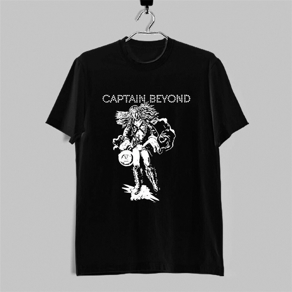 Captain Beyond British Rock Band Legend Men'S Black T-Shirt Size S-2Xl Confortable Tee Shirt |