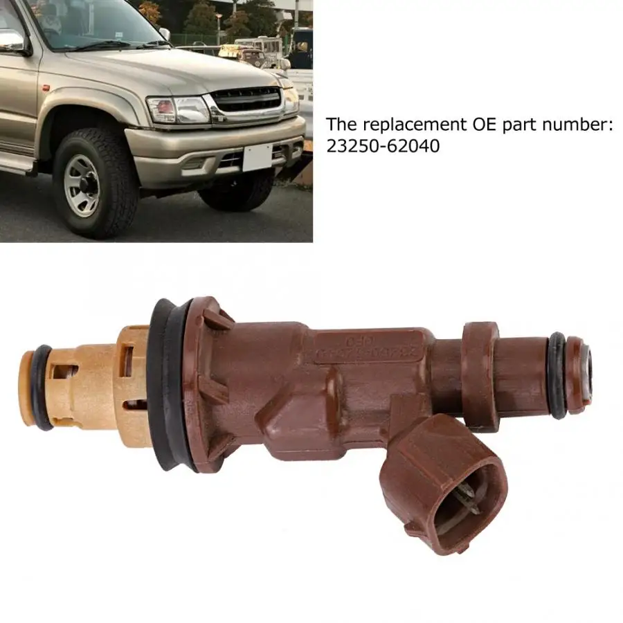 Высококачественный топливный инжектор 23250-62040 для Toyota Hilux Prado Tacoma автомобильный аксессуар высокого качества автомобильные аксессуары