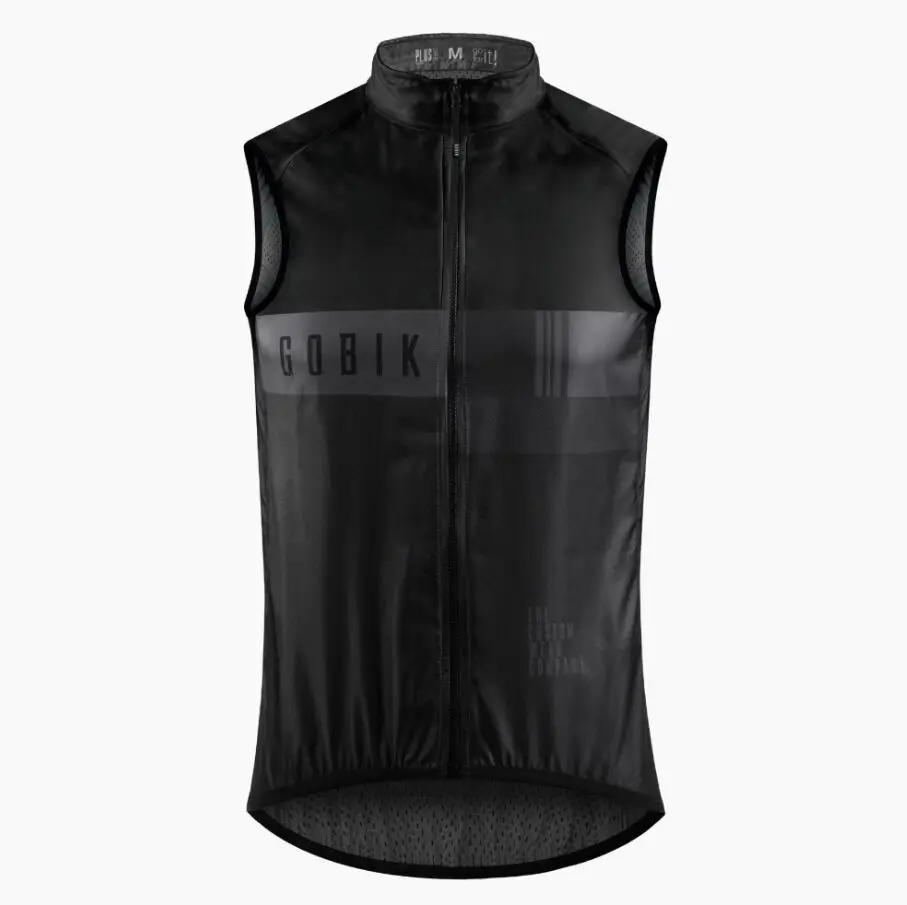 GOBIKTop качество PRO TEAM легкий ветрозащитный жилет для езды на велосипеде для мужчин или женщин куртка для велоспорта жилет mtb ветровой жилет