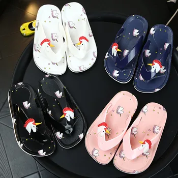 

Kids Unicorn Flip Flops Girls Cartoon Outdoor Slippers Toddler Non-Slip Home Shoes Summer Boys Casual Beach Shoes Zapatillas