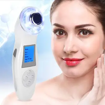 

Ultrasonic Acne Removal Beauty Machine LED Photon Therapy Massage Skin Lifing Rejuvenation Facial Skin Care