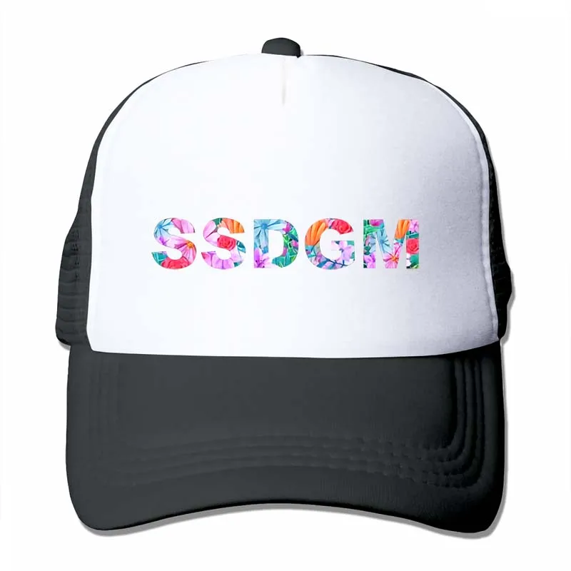 SSDGM цветочный оставайтесь сексуальными и надписью «Don't убьют мои любимые убийства Бейсбол кепки для мужчин и женщин, Кепка-тракер Шапки - Цвет: 4-Black