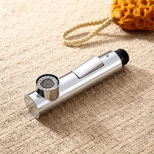 1 шт. кухонный кран; аксессуары ABS Матовый никель хром Серебряный раковина кухонный выдвижной кран двойной распыляющий носик душевая головка