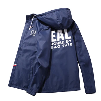 

Brand clothing jacket men hooded harajuku Korean fashion streetwear homme outerwear printed plus size M-4XL male coats jackets