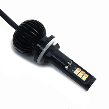 

White/Yellow LED Fog Light 880/881 COB Bulb Kit For Car A2 2600LM Bulbs