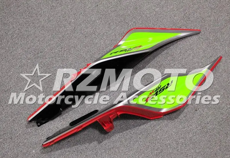 Полный мотоцикл полный комплект обтекателей подходит для Aprilia RSV4 1000 2010 2011 2012 2013 впрыска ABS Пластик красный